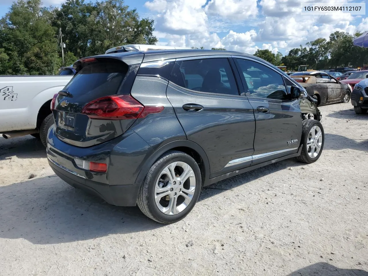 2021 Chevrolet Bolt Ev Lt VIN: 1G1FY6S03M4112107 Lot: 72910034