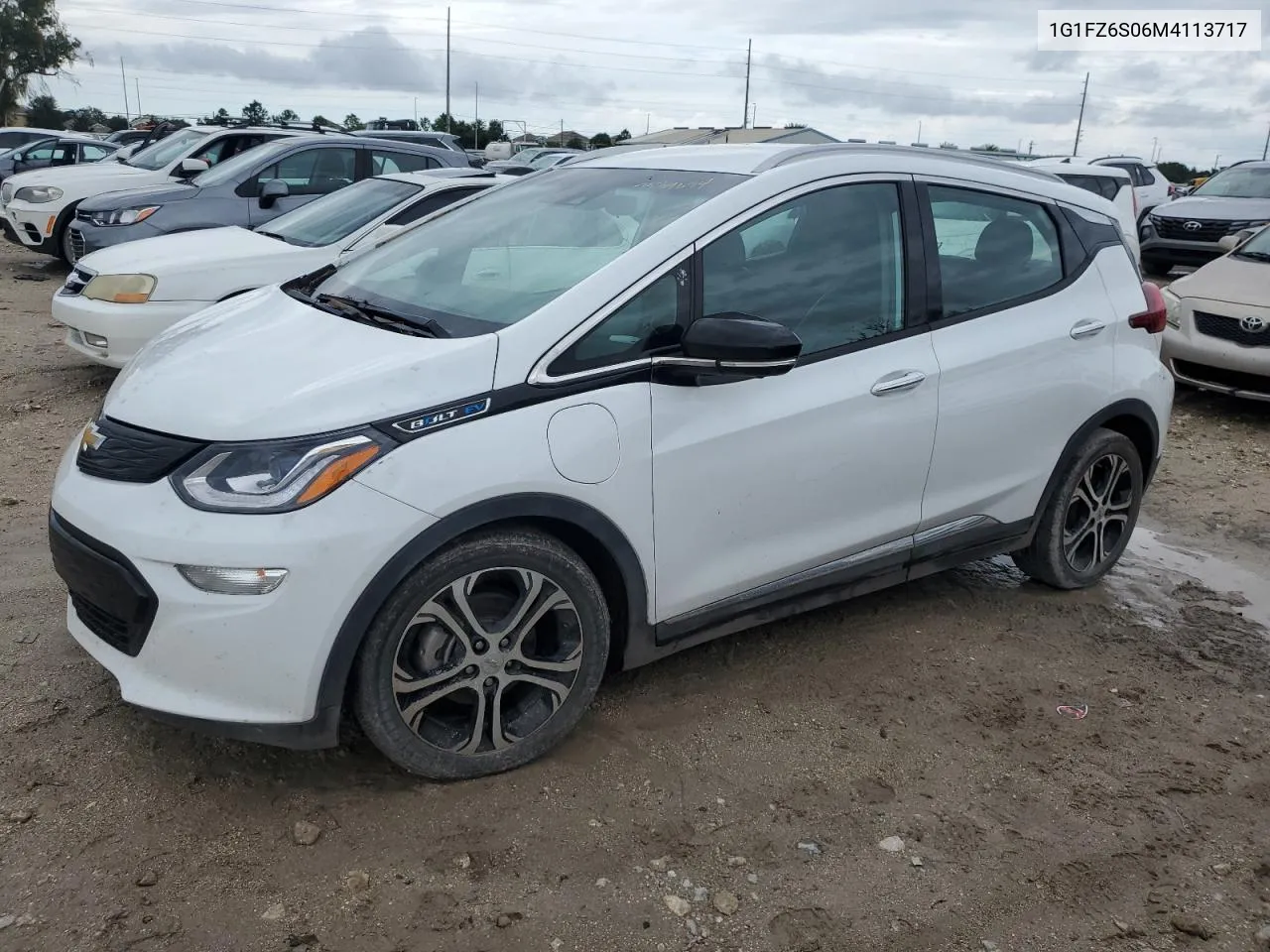 2021 Chevrolet Bolt Ev Premier VIN: 1G1FZ6S06M4113717 Lot: 73704674