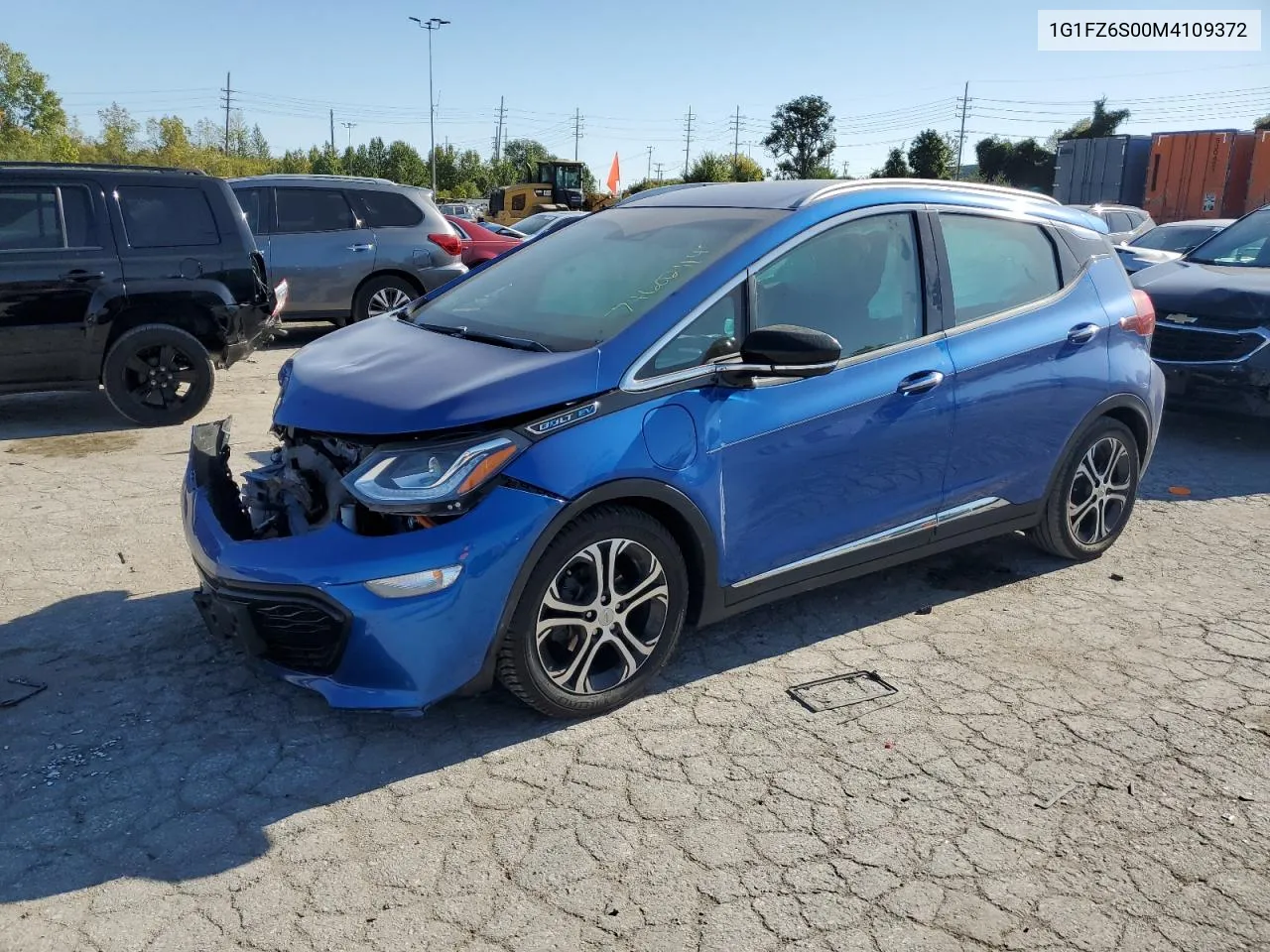 2021 Chevrolet Bolt Ev Premier VIN: 1G1FZ6S00M4109372 Lot: 74602114