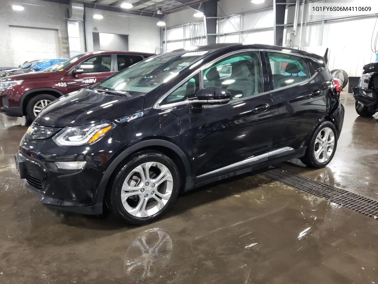 2021 Chevrolet Bolt Ev Lt VIN: 1G1FY6S06M4110609 Lot: 75202984