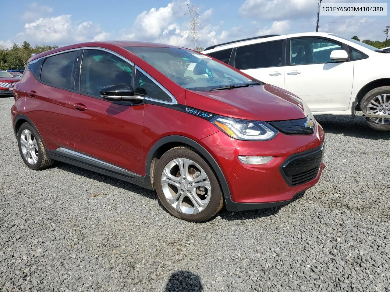 1G1FY6S03M4104380 2021 Chevrolet Bolt Ev Lt