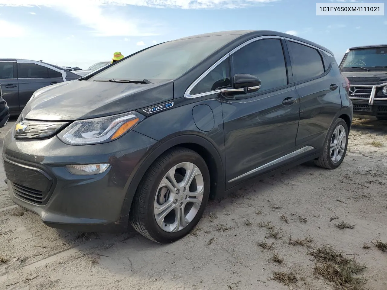 2021 Chevrolet Bolt Ev Lt VIN: 1G1FY6S0XM4111021 Lot: 76738674