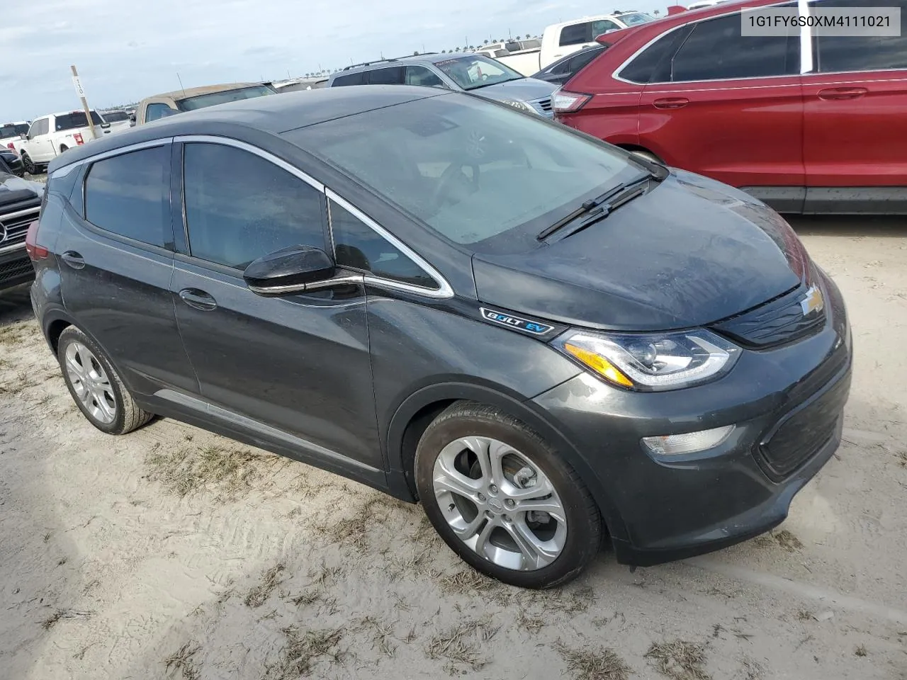 2021 Chevrolet Bolt Ev Lt VIN: 1G1FY6S0XM4111021 Lot: 76738674