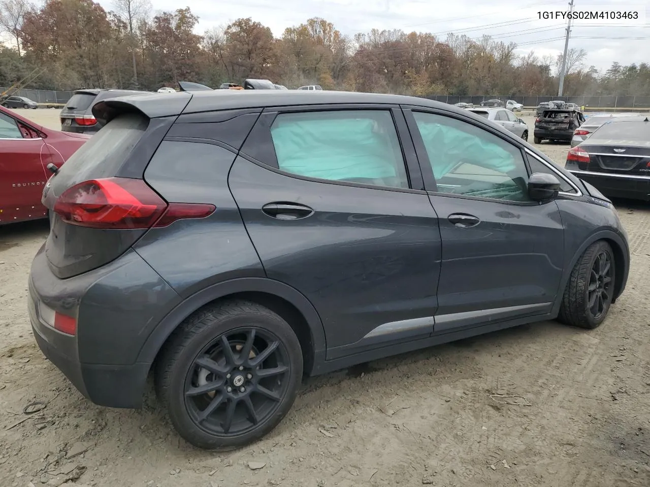 2021 Chevrolet Bolt Ev Lt VIN: 1G1FY6S02M4103463 Lot: 79845854