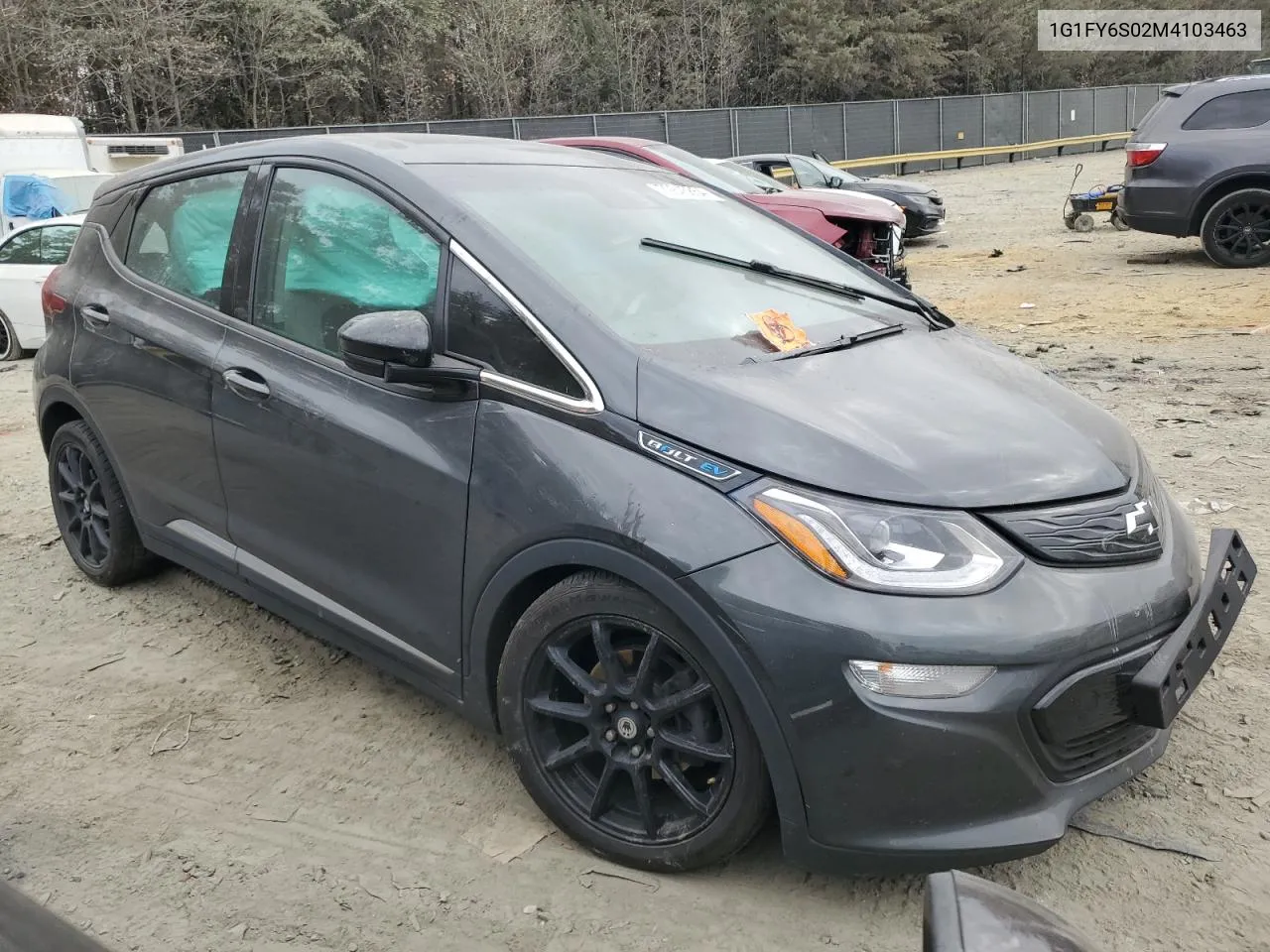 2021 Chevrolet Bolt Ev Lt VIN: 1G1FY6S02M4103463 Lot: 79845854