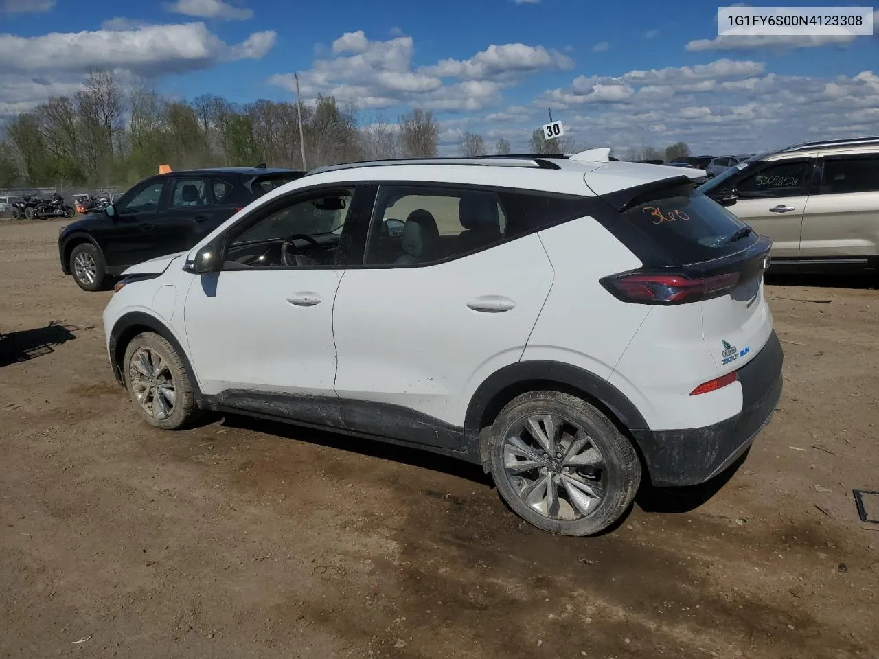 2022 Chevrolet Bolt Euv Lt VIN: 1G1FY6S00N4123308 Lot: 53078864