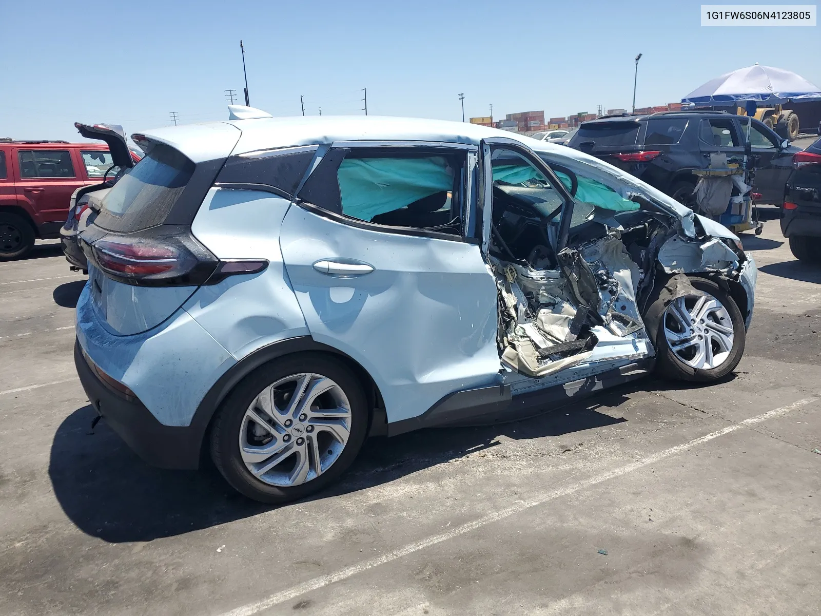 1G1FW6S06N4123805 2022 Chevrolet Bolt Ev 1Lt