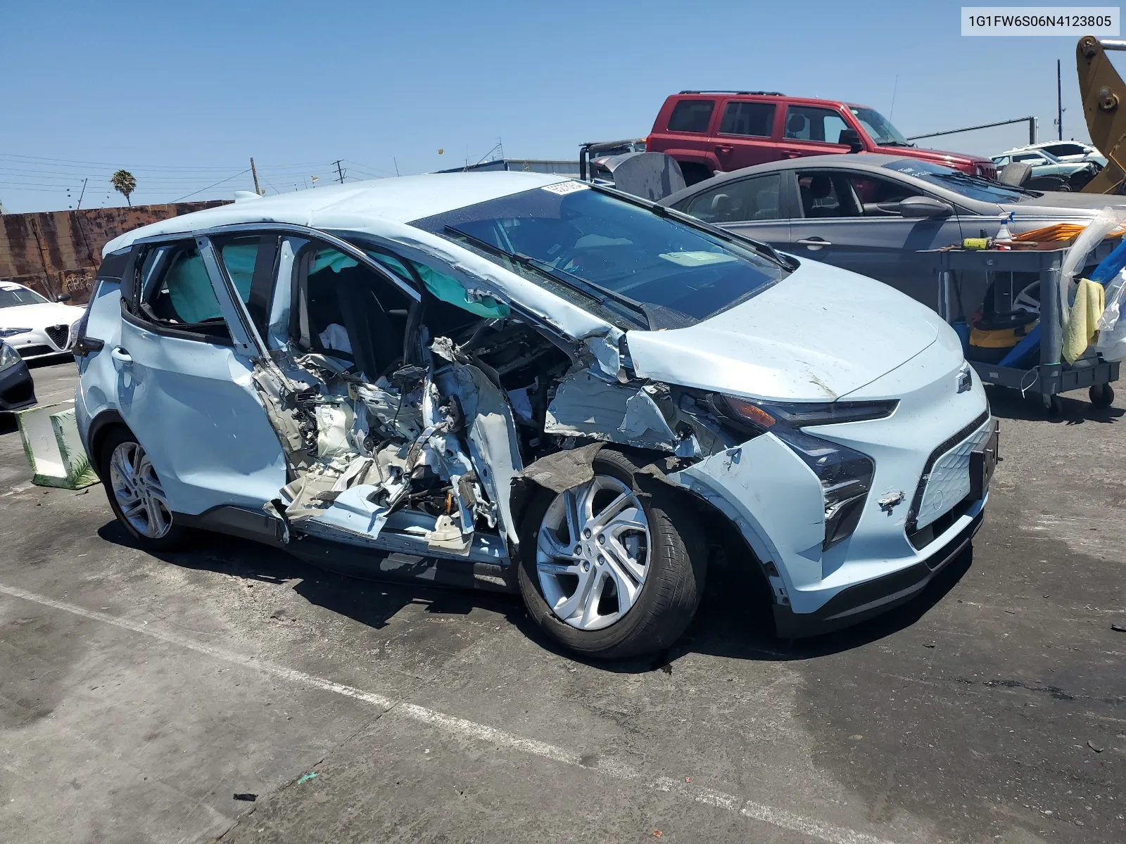 1G1FW6S06N4123805 2022 Chevrolet Bolt Ev 1Lt