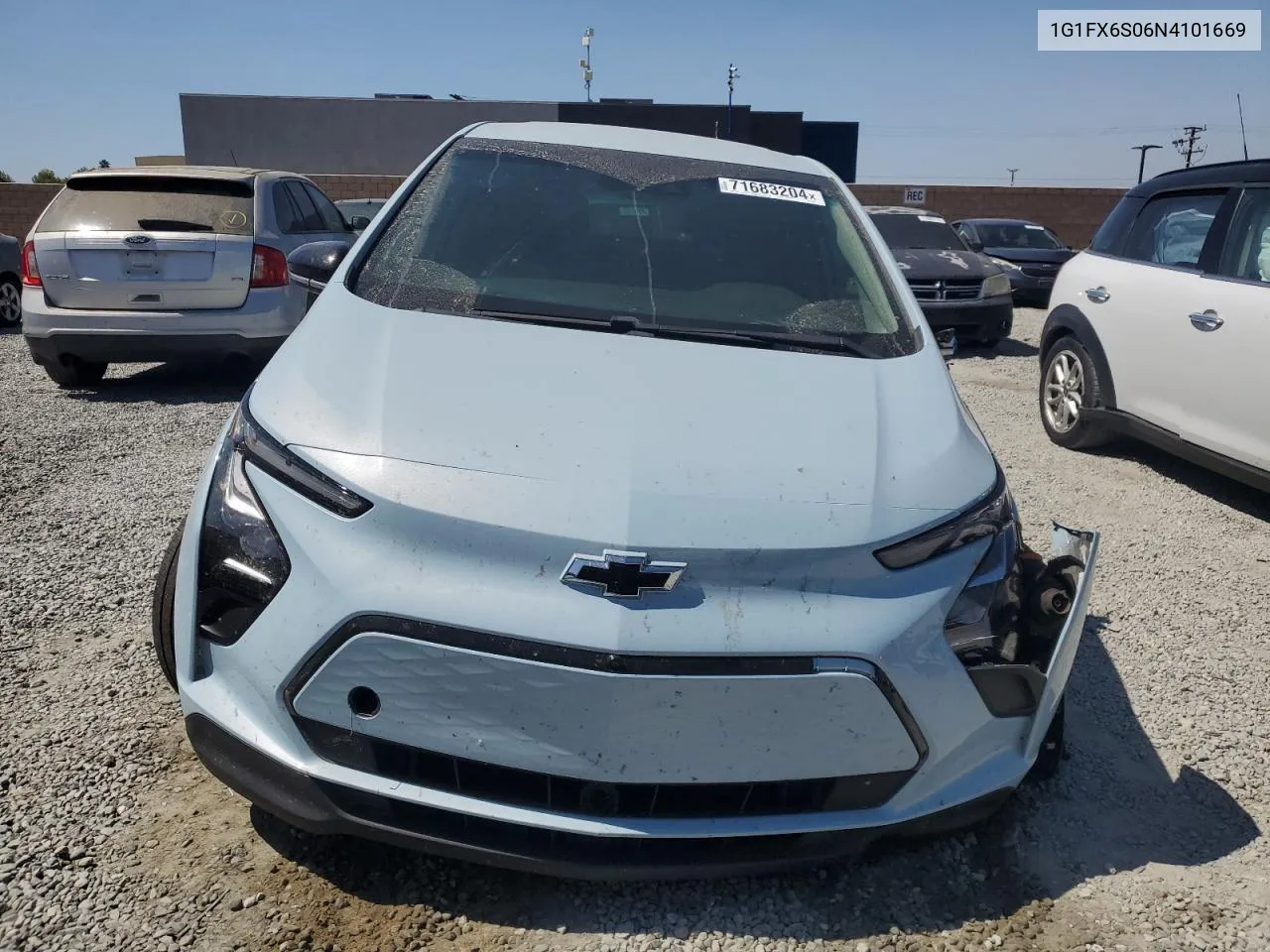 1G1FX6S06N4101669 2022 Chevrolet Bolt Ev 2Lt