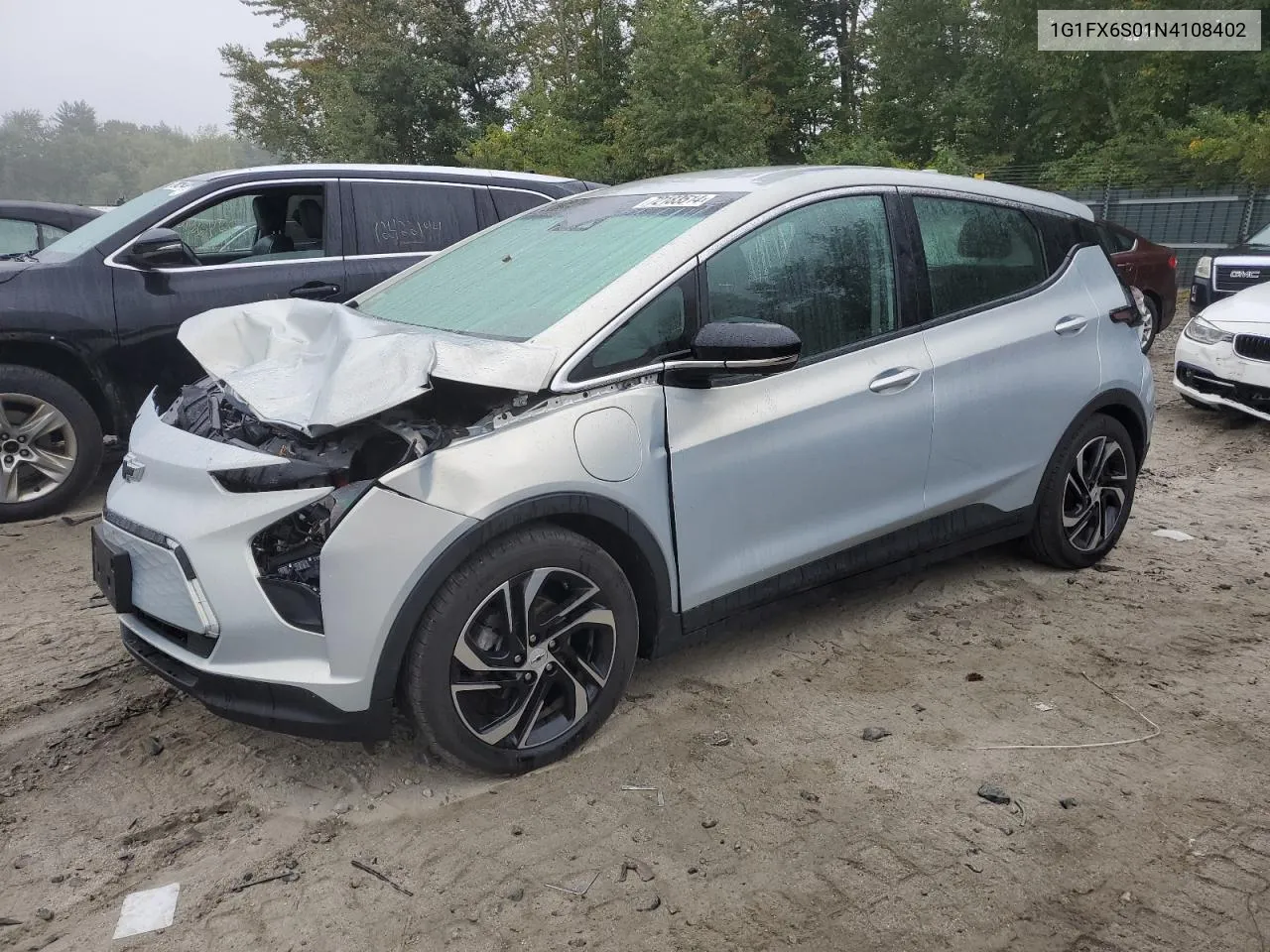 1G1FX6S01N4108402 2022 Chevrolet Bolt Ev 2Lt