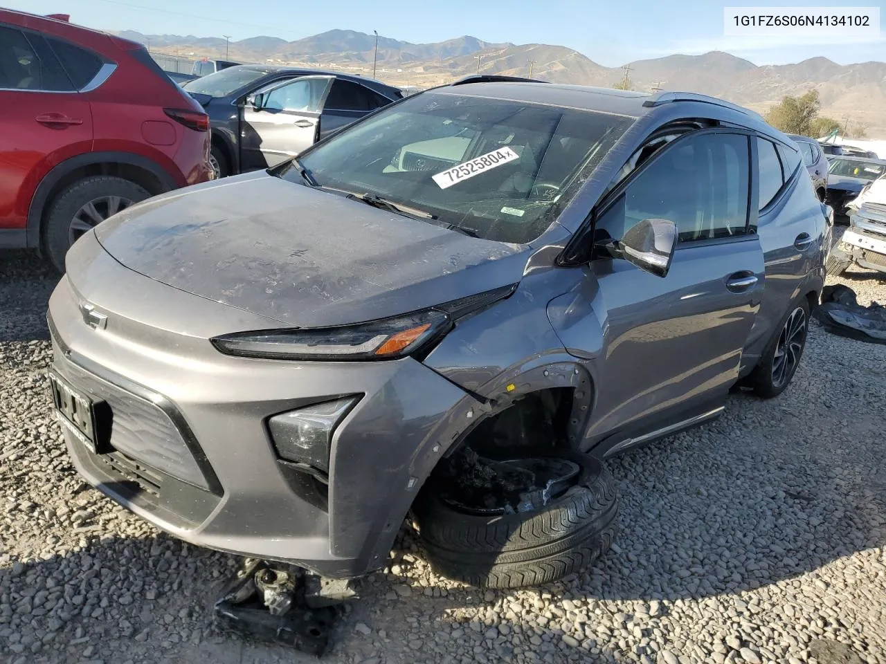 2022 Chevrolet Bolt Euv Premier VIN: 1G1FZ6S06N4134102 Lot: 72525804