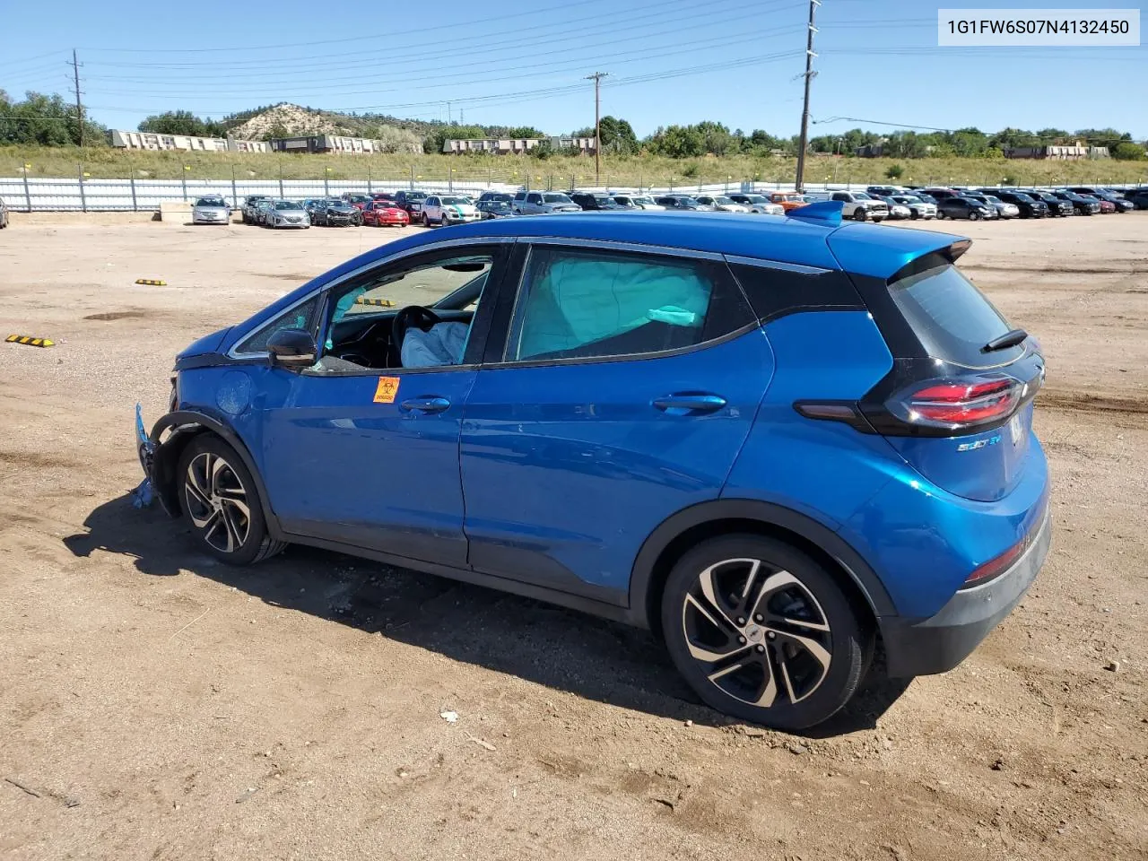 1G1FW6S07N4132450 2022 Chevrolet Bolt Ev 1Lt