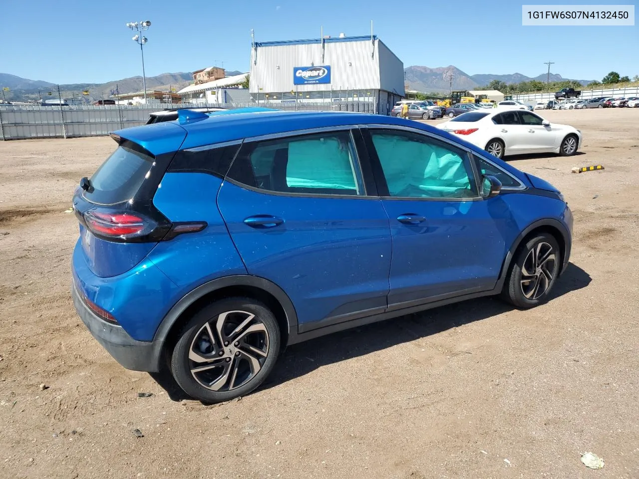 1G1FW6S07N4132450 2022 Chevrolet Bolt Ev 1Lt