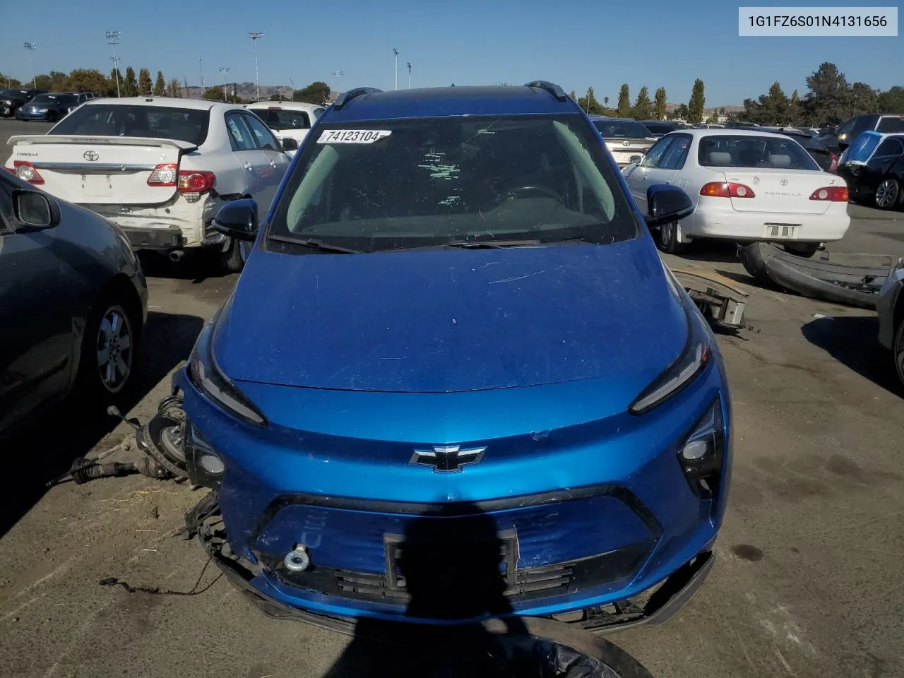 2022 Chevrolet Bolt Euv Premier VIN: 1G1FZ6S01N4131656 Lot: 74123104