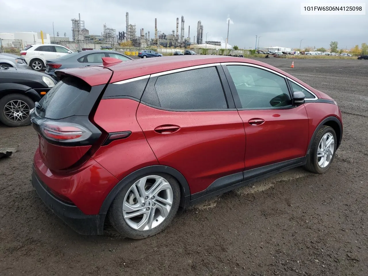 2022 Chevrolet Bolt Ev 1Lt VIN: 1G1FW6S06N4125098 Lot: 74749324