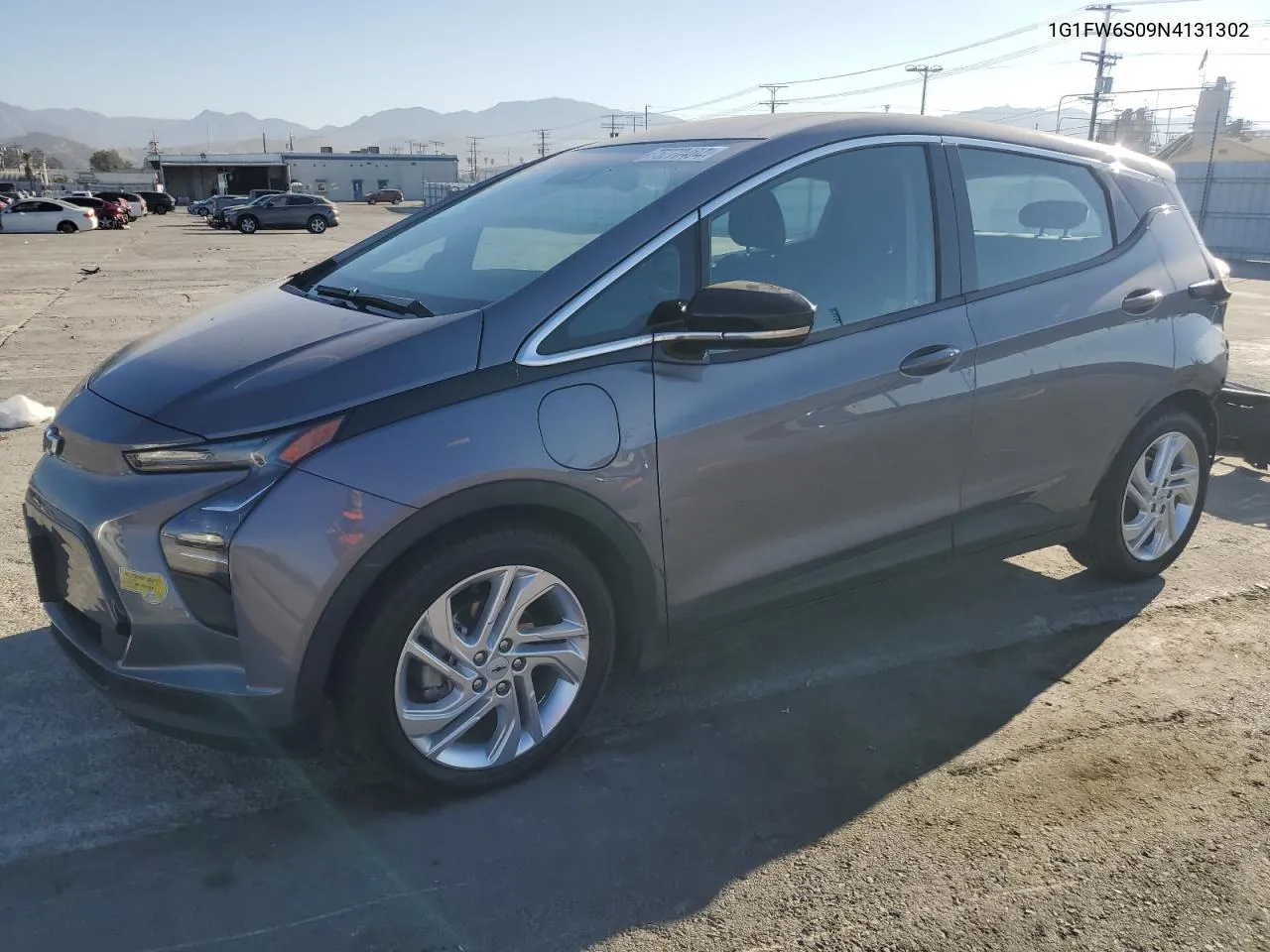 2022 Chevrolet Bolt Ev 1Lt VIN: 1G1FW6S09N4131302 Lot: 75270404