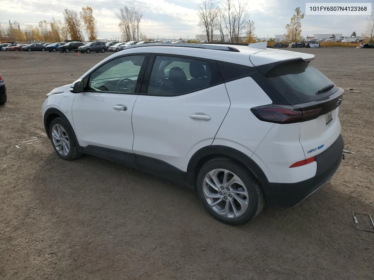 2022 Chevrolet Bolt Euv Lt VIN: 1G1FY6S07N4123368 Lot: 75881424