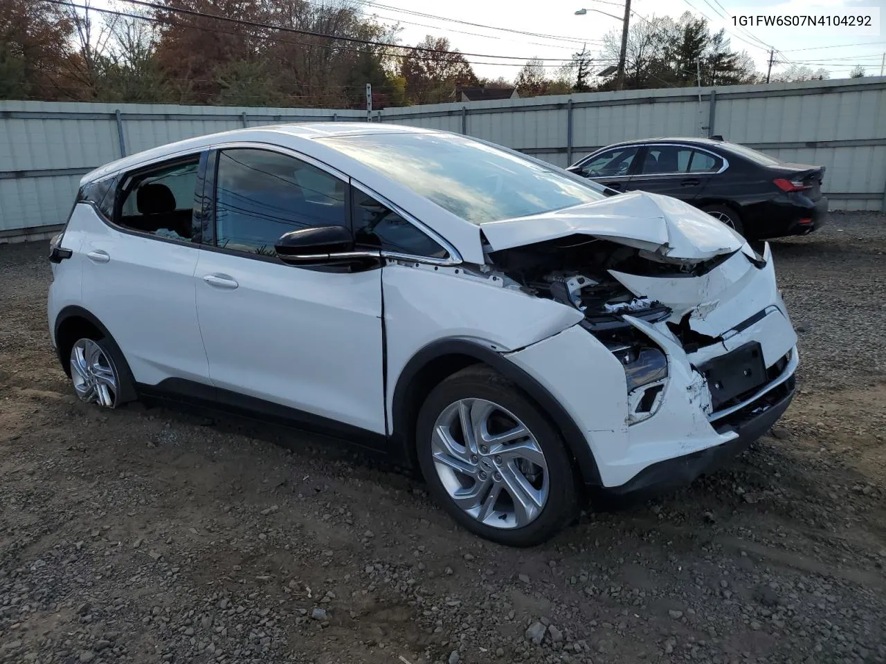 2022 Chevrolet Bolt Ev 1Lt VIN: 1G1FW6S07N4104292 Lot: 78316564