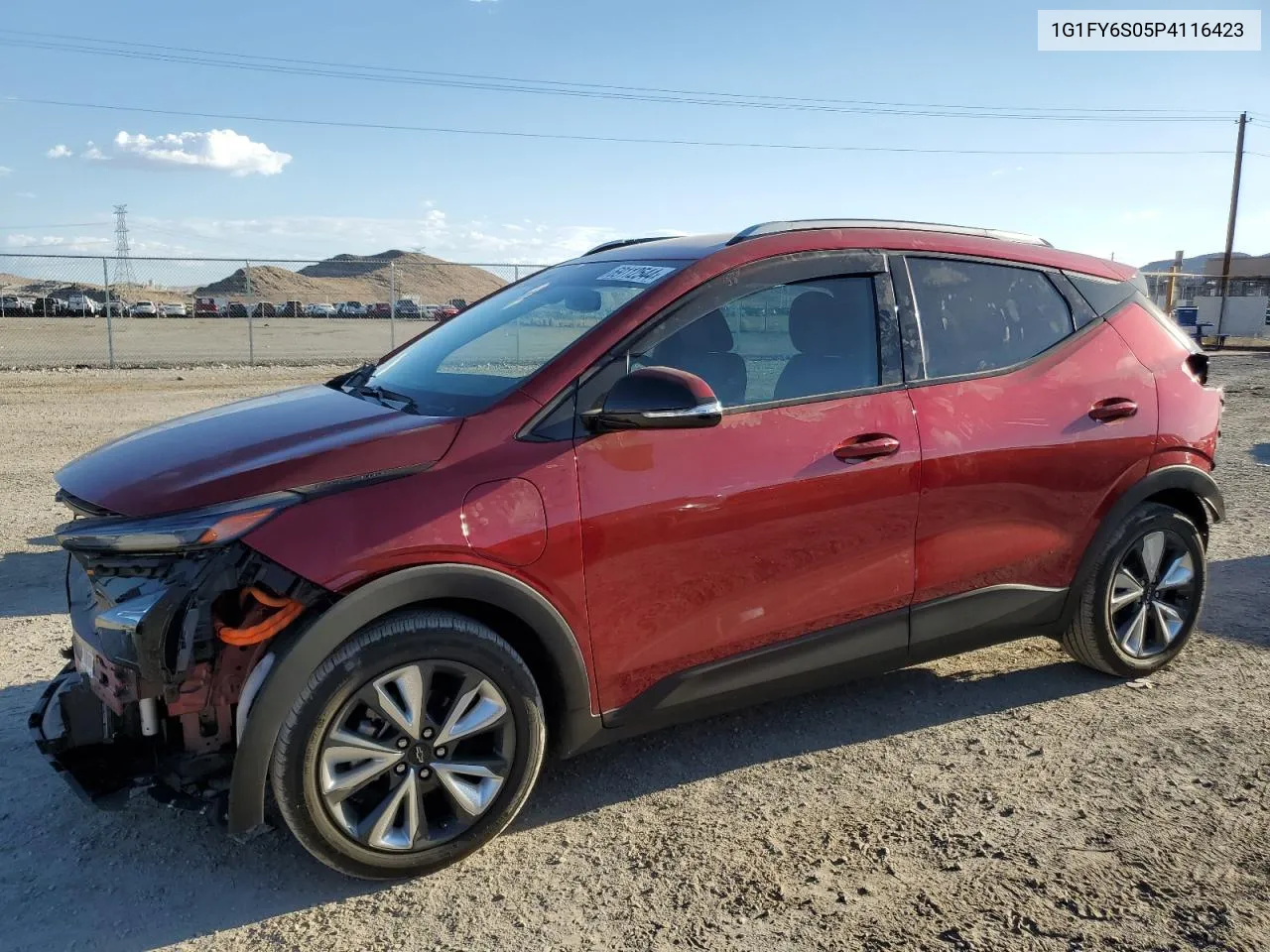 2023 Chevrolet Bolt Euv Lt VIN: 1G1FY6S05P4116423 Lot: 69112544