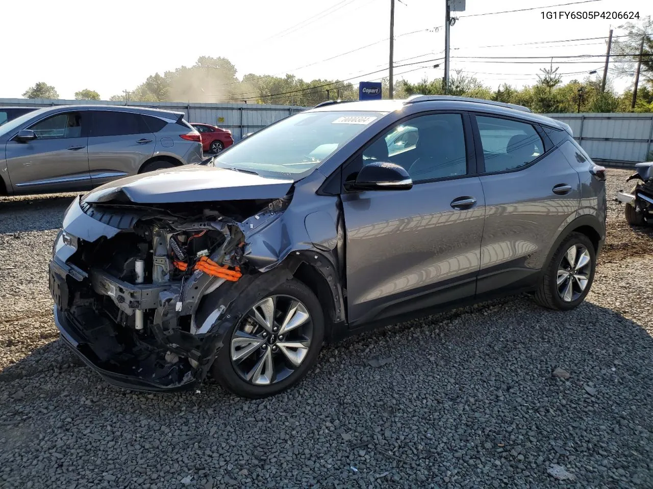 2023 Chevrolet Bolt Euv Lt VIN: 1G1FY6S05P4206624 Lot: 70000304