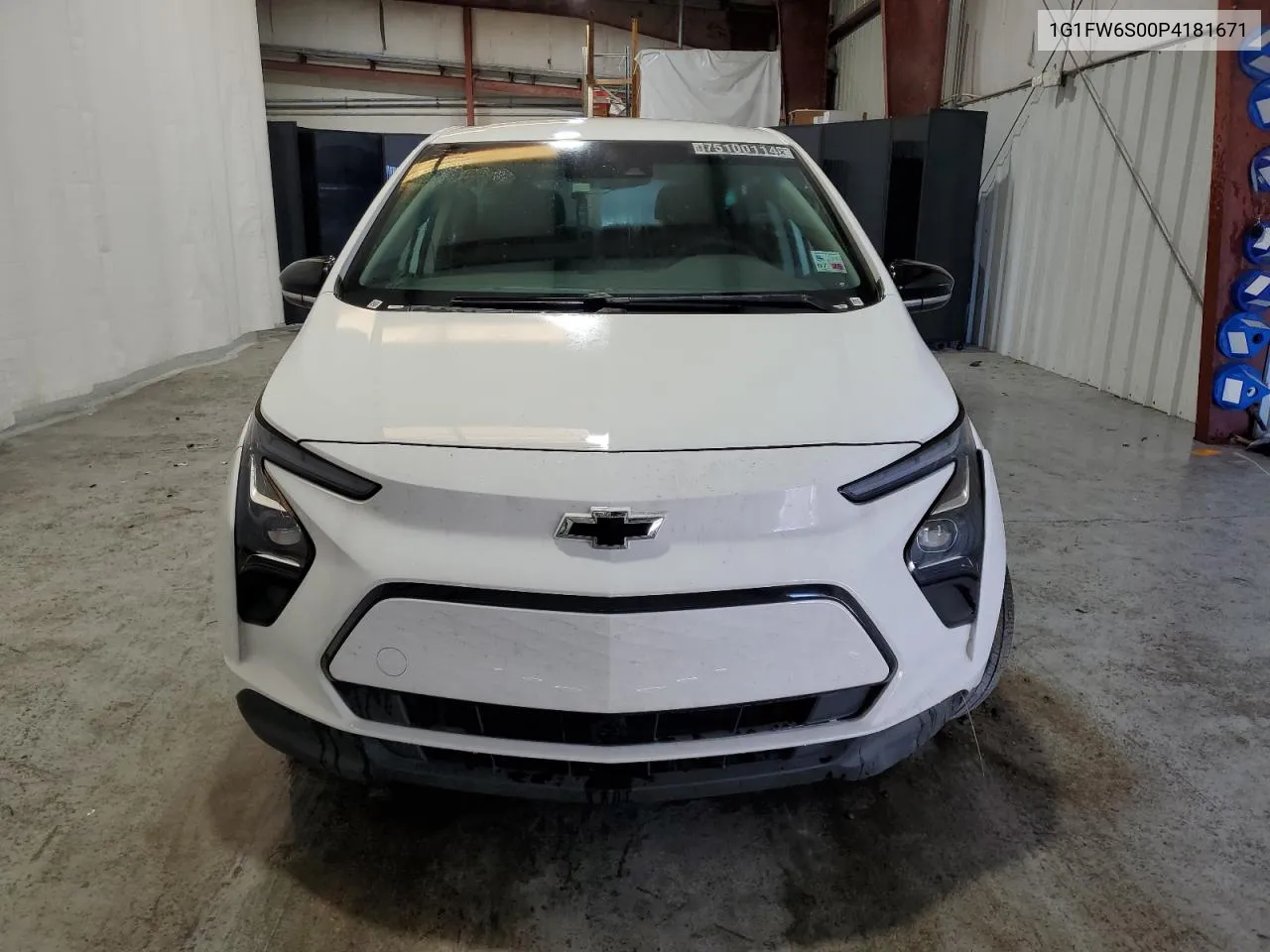 2023 Chevrolet Bolt Ev 1Lt VIN: 1G1FW6S00P4181671 Lot: 75100114