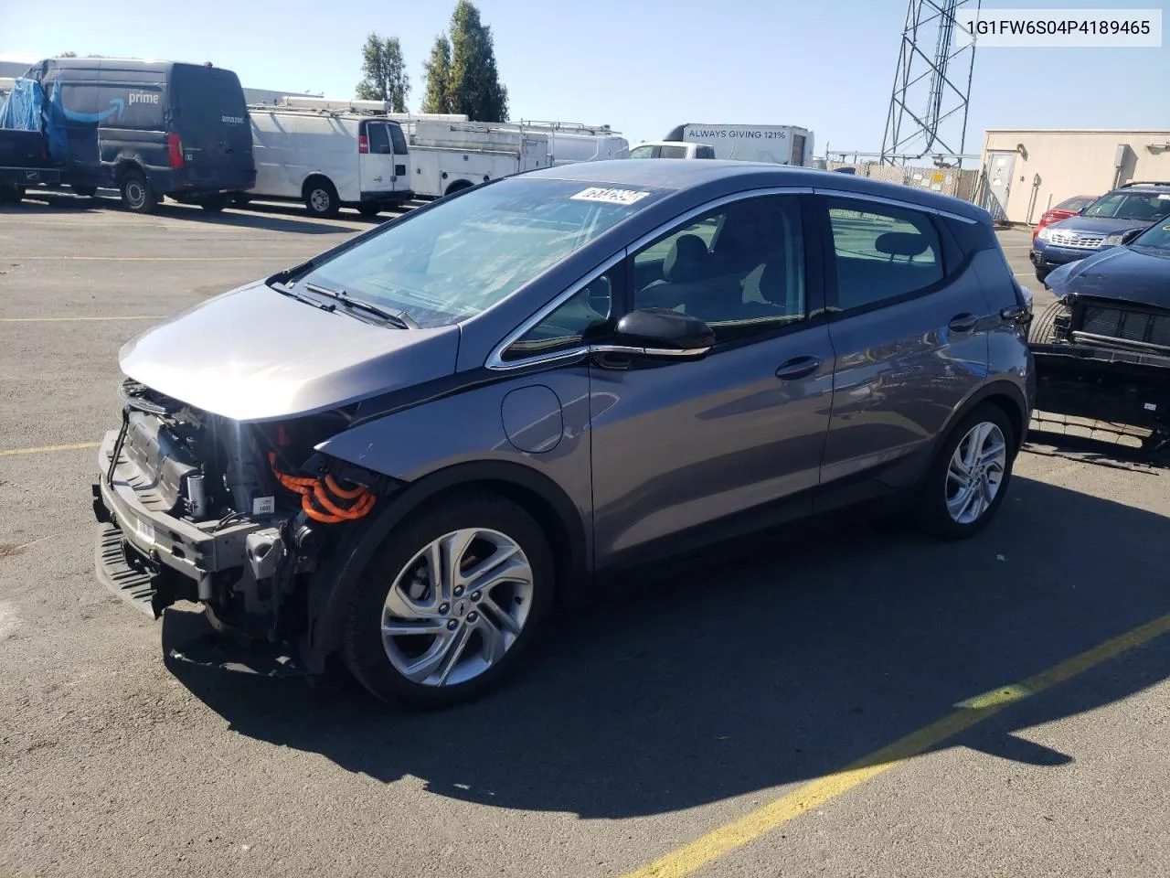 2023 Chevrolet Bolt Ev 1Lt VIN: 1G1FW6S04P4189465 Lot: 75132994