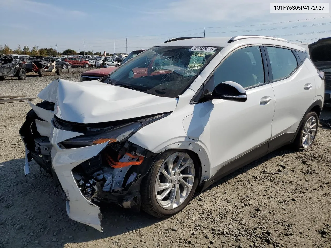 2023 Chevrolet Bolt Euv Lt VIN: 1G1FY6S05P4172927 Lot: 75488554