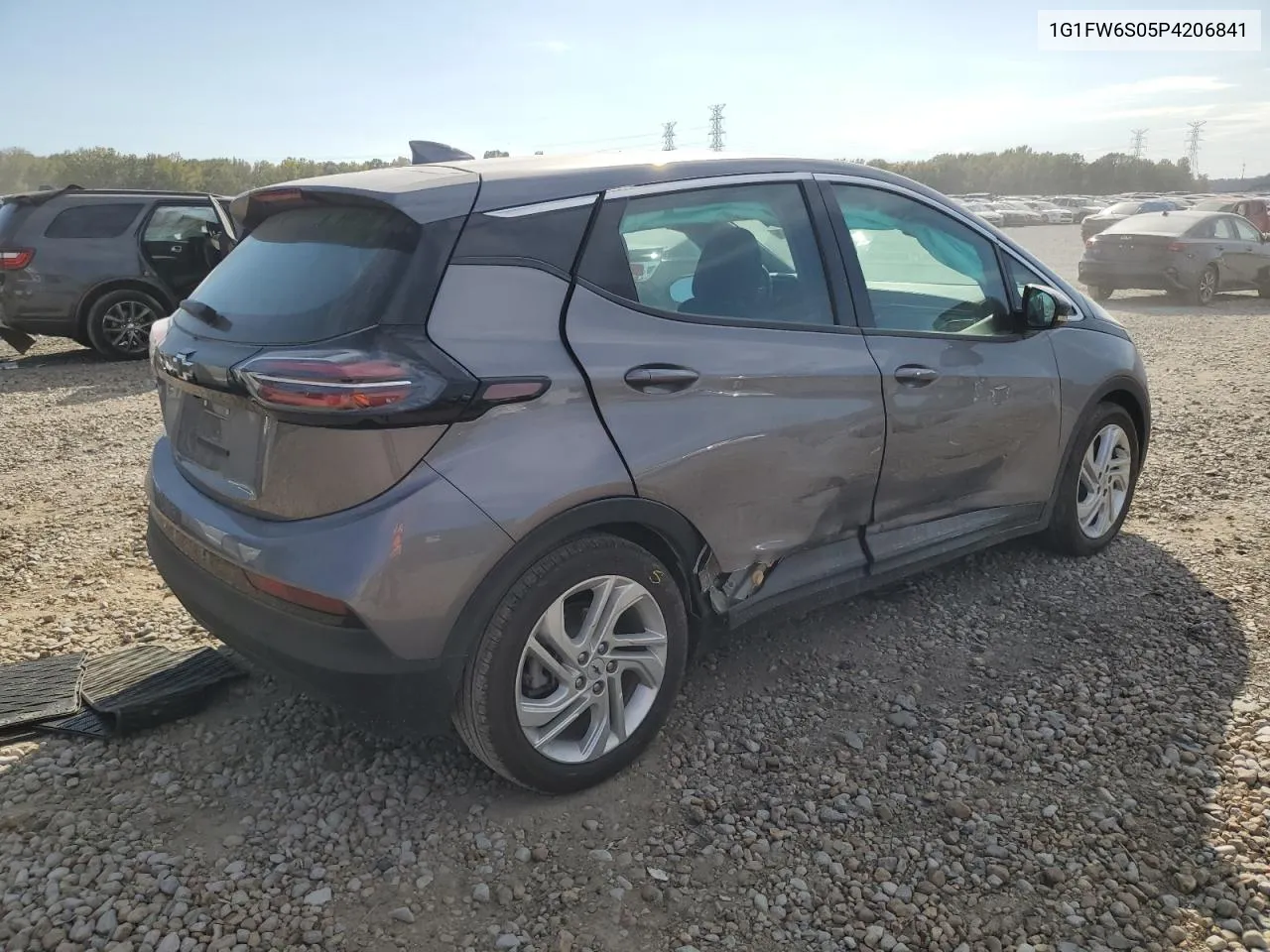 2023 Chevrolet Bolt Ev 1Lt VIN: 1G1FW6S05P4206841 Lot: 77568674