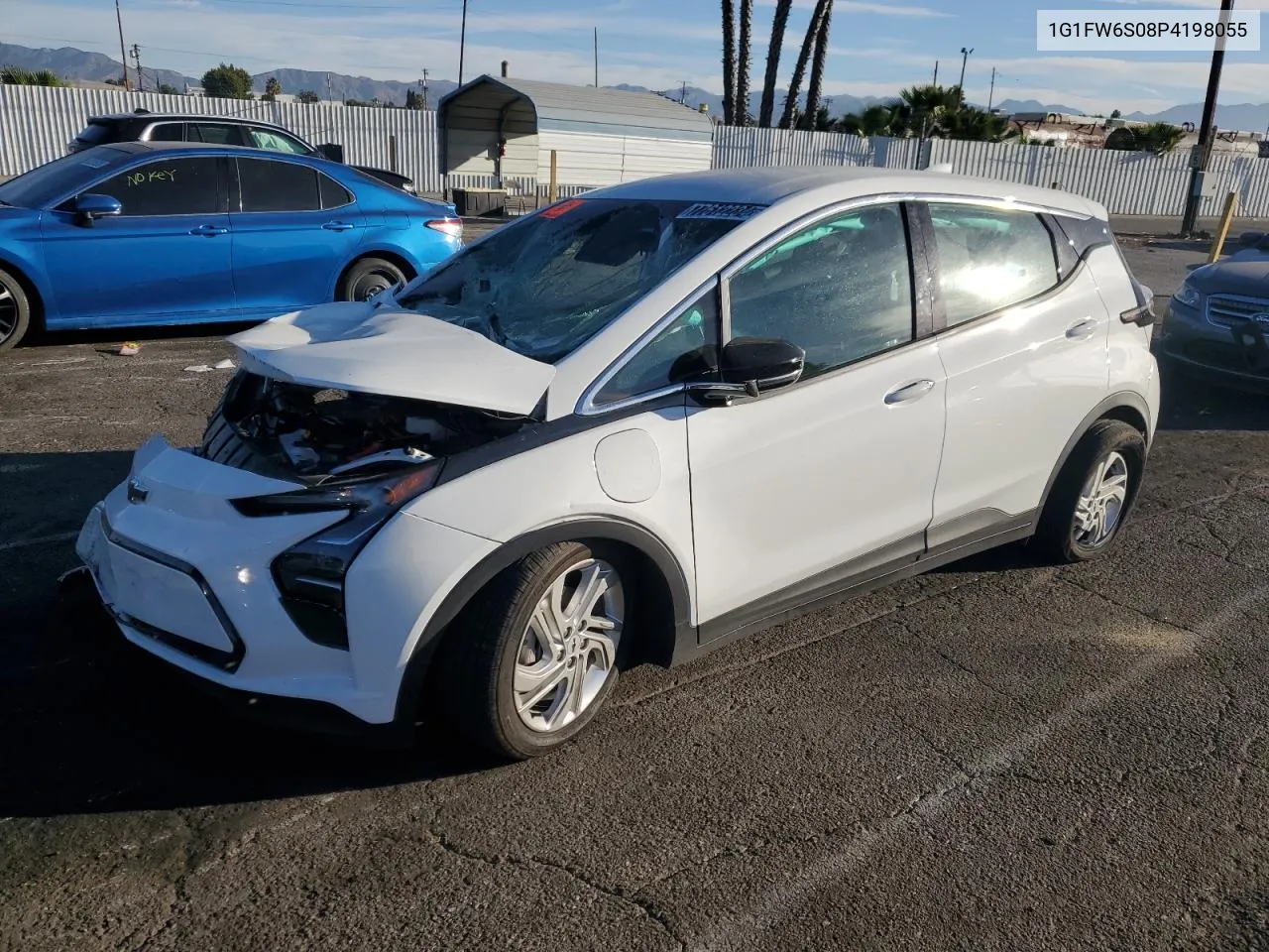 2023 Chevrolet Bolt Ev 1Lt VIN: 1G1FW6S08P4198055 Lot: 77612234