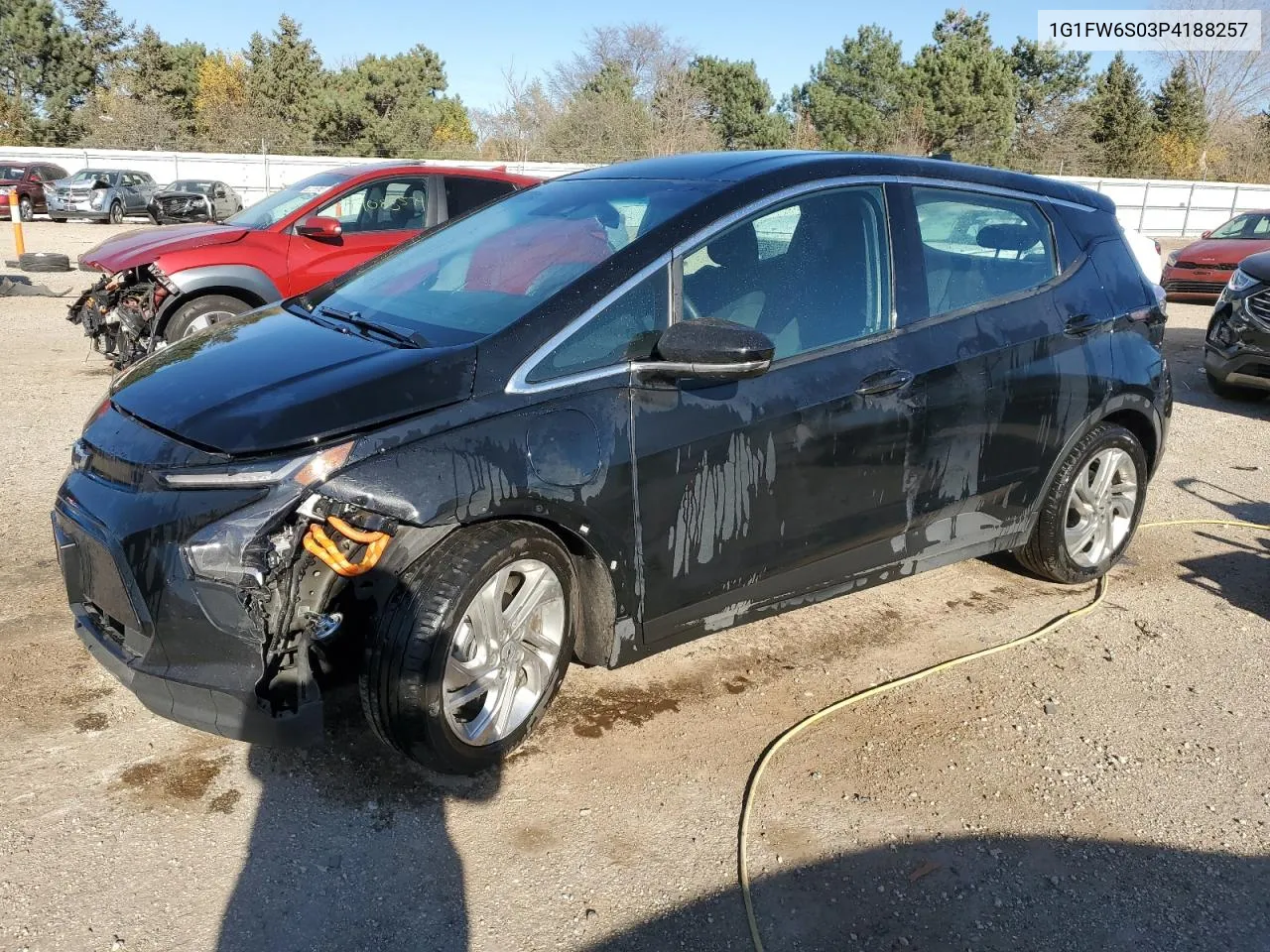 2023 Chevrolet Bolt Ev 1Lt VIN: 1G1FW6S03P4188257 Lot: 78833734