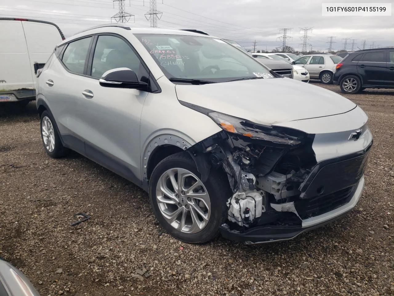 2023 Chevrolet Bolt Euv Lt VIN: 1G1FY6S01P4155199 Lot: 79127134