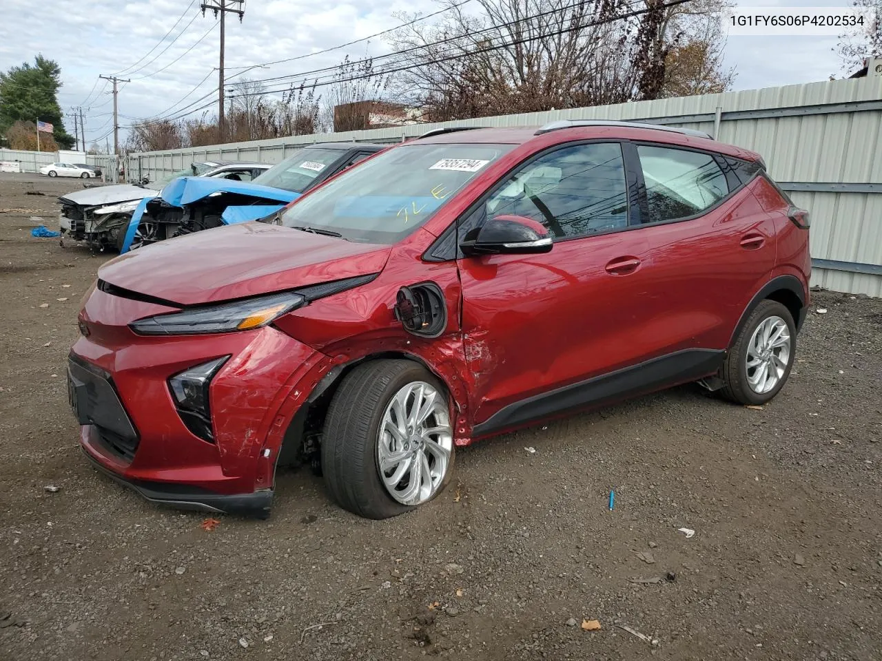 2023 Chevrolet Bolt Euv Lt VIN: 1G1FY6S06P4202534 Lot: 79357294