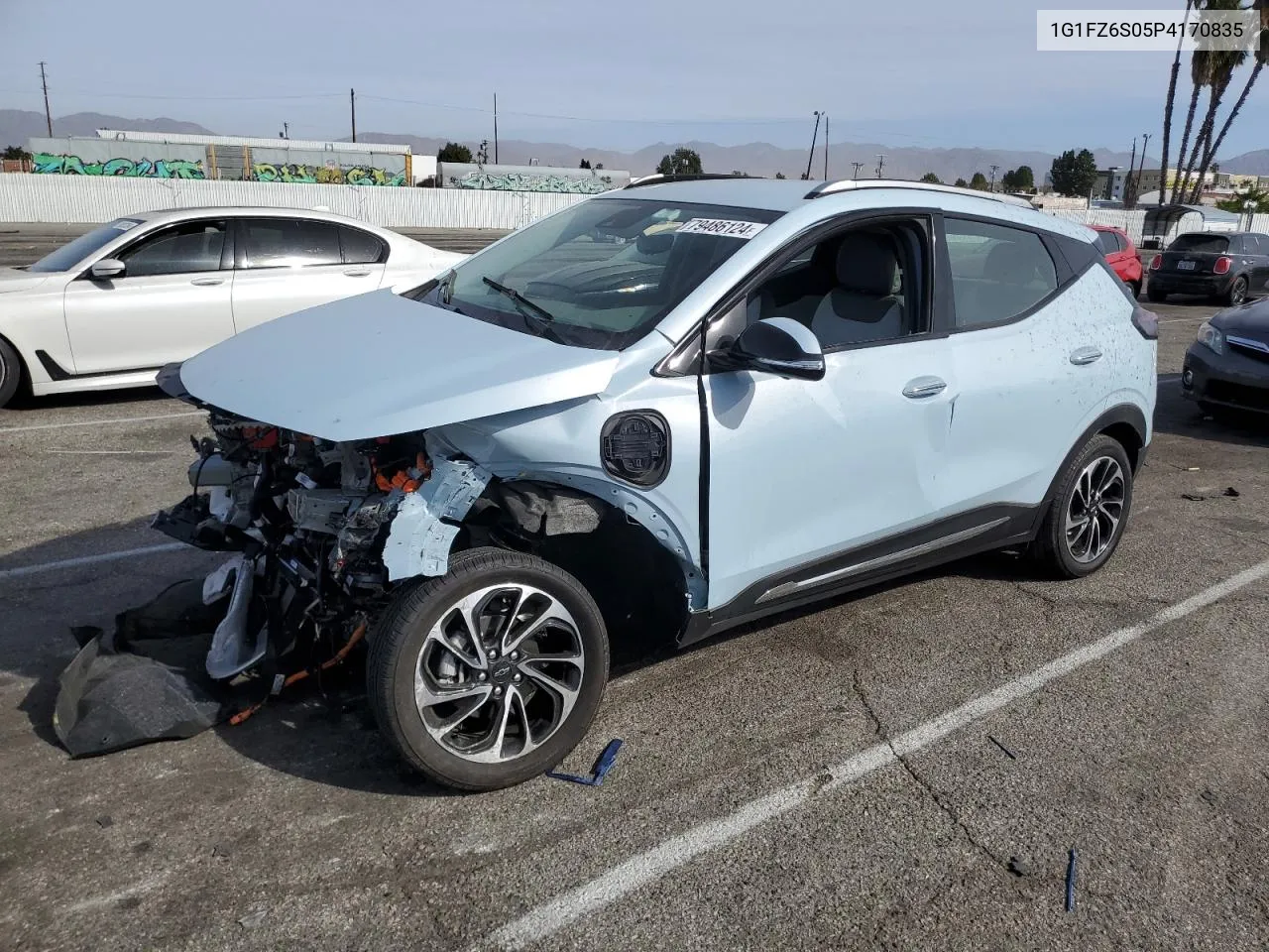 2023 Chevrolet Bolt Euv Premier VIN: 1G1FZ6S05P4170835 Lot: 79486124