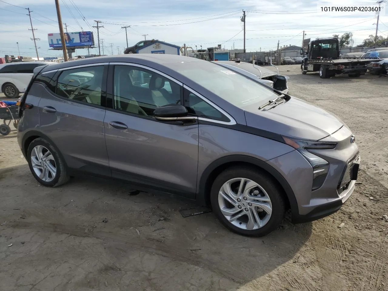 2023 Chevrolet Bolt Ev 1Lt VIN: 1G1FW6S03P4203601 Lot: 79573734