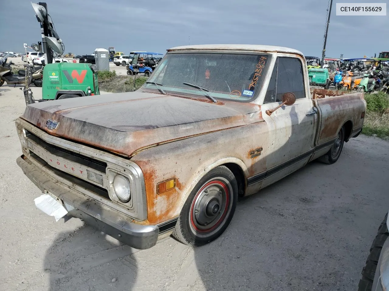 CE140F155629 1968 Chevrolet C10