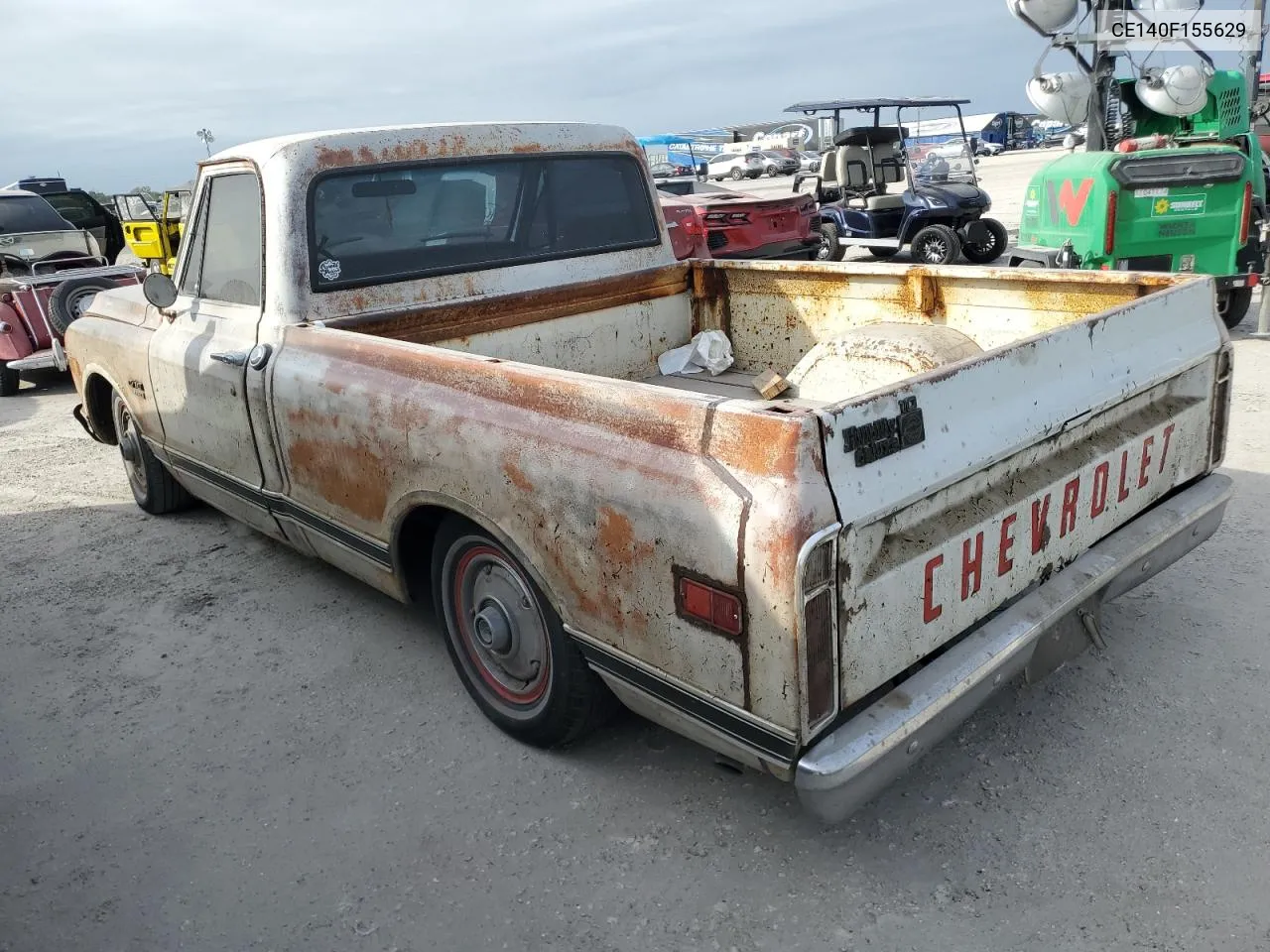 CE140F155629 1968 Chevrolet C10