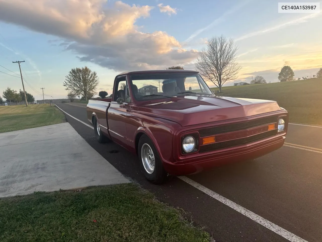 CE140A153987 1970 Chevrolet C10