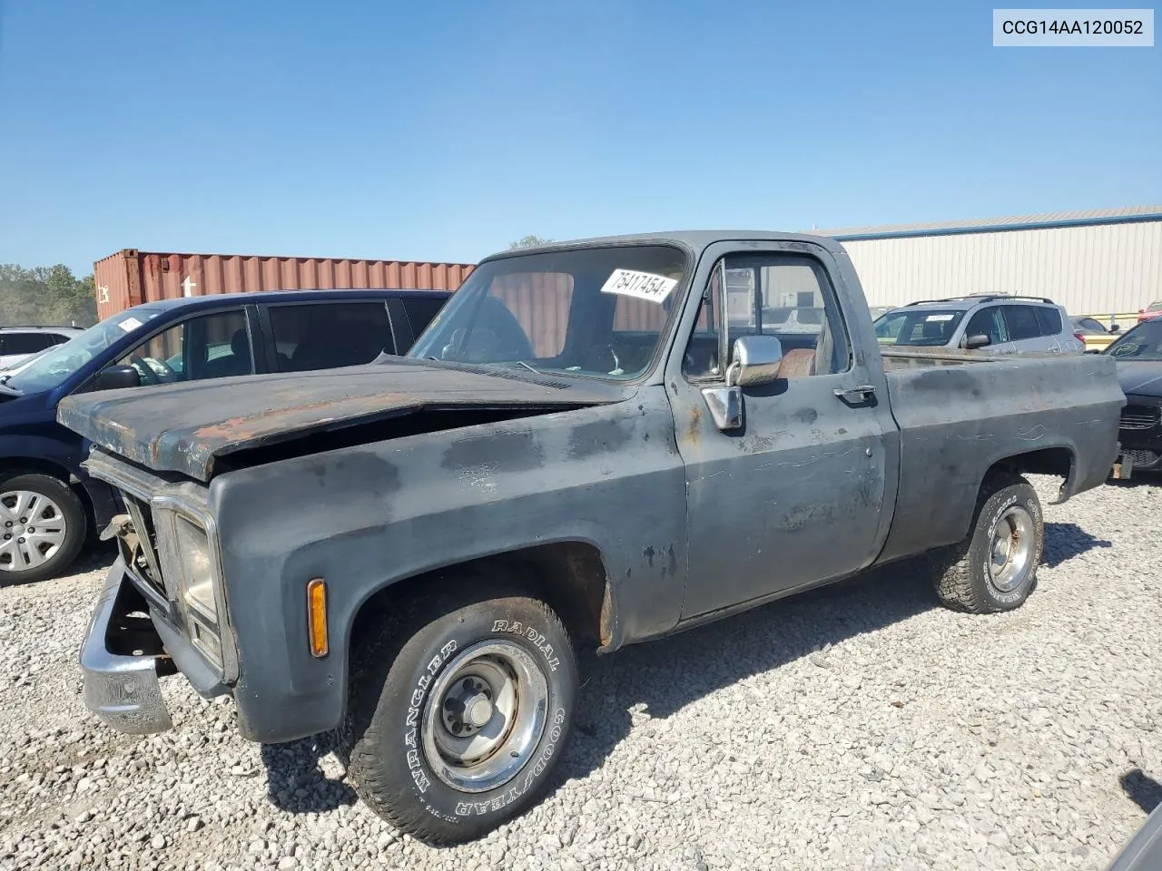 1980 Chevrolet C10 VIN: CCG14AA120052 Lot: 75417454