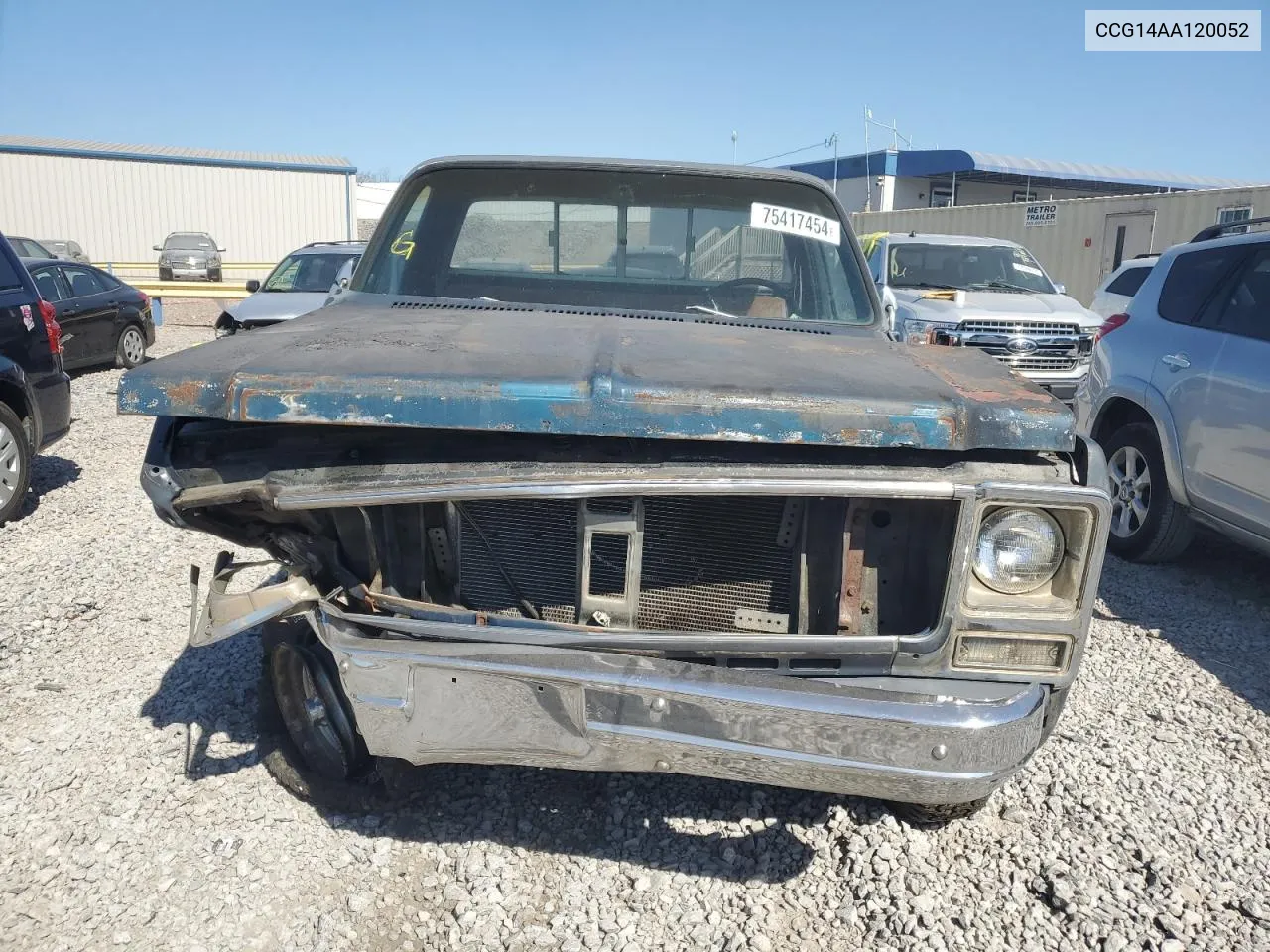 1980 Chevrolet C10 VIN: CCG14AA120052 Lot: 75417454