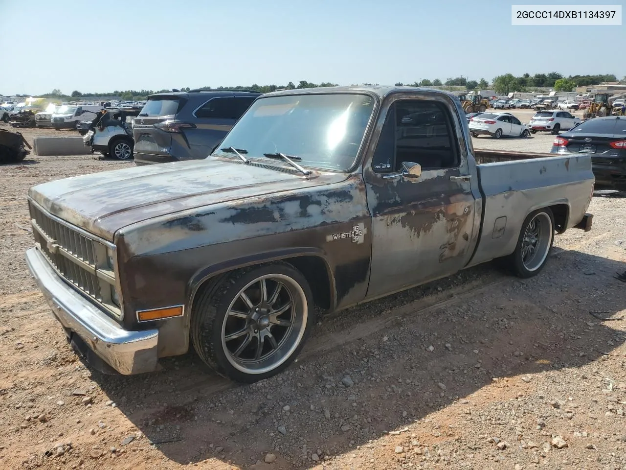 1981 Chevrolet C10 VIN: 2GCCC14DXB1134397 Lot: 66555714