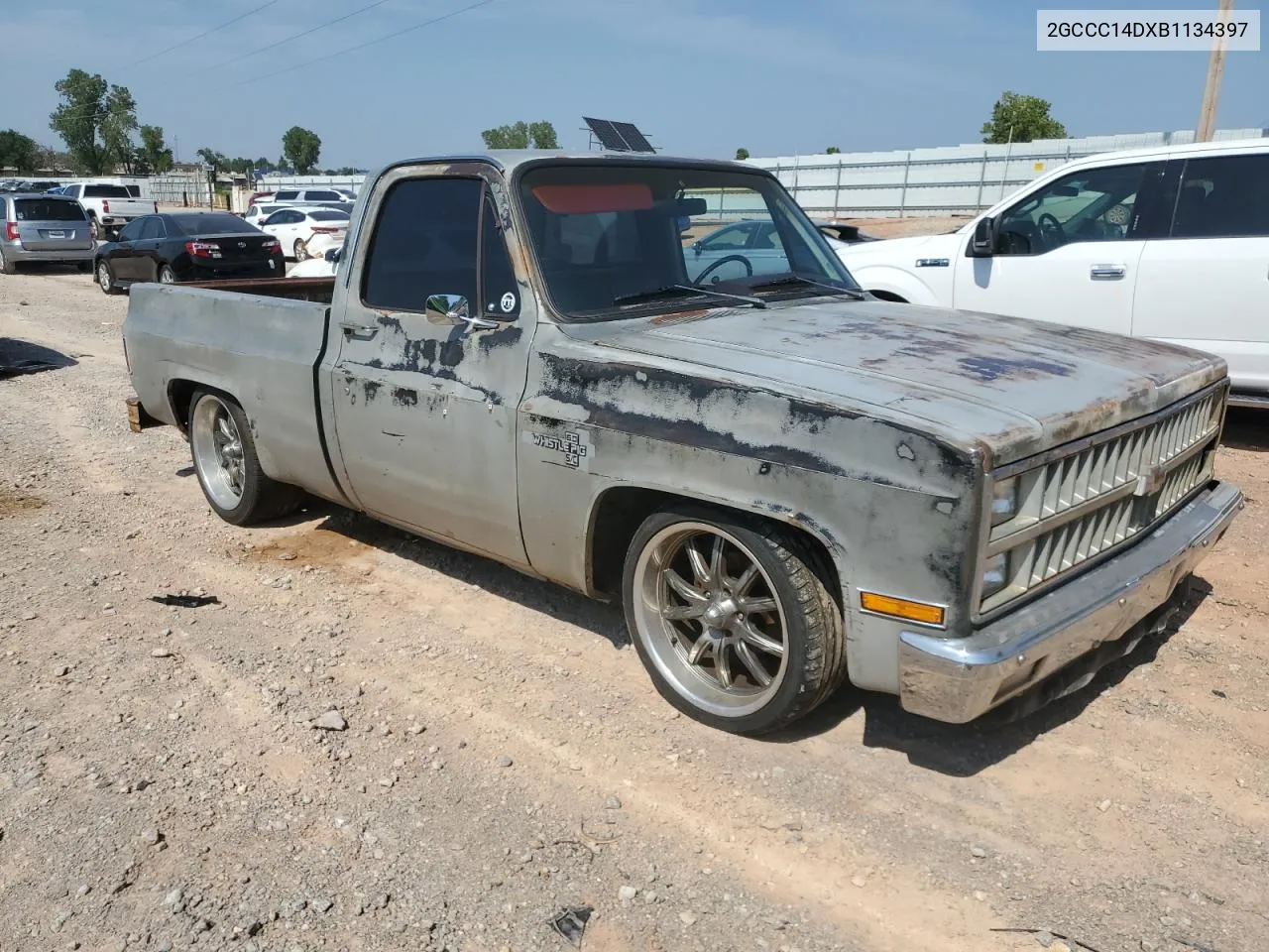 1981 Chevrolet C10 VIN: 2GCCC14DXB1134397 Lot: 66555714