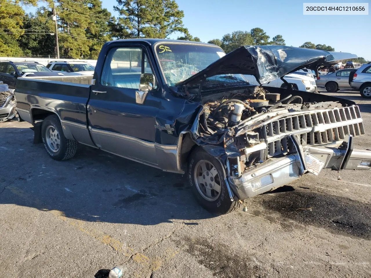 1982 Chevrolet C10 VIN: 2GCDC14H4C1210656 Lot: 76307094