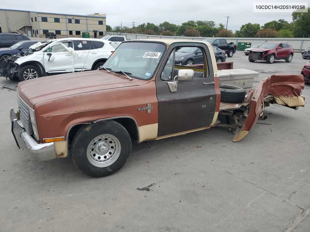 1983 Chevrolet C10 VIN: 1GCDC14H2DS149258 Lot: 69445064