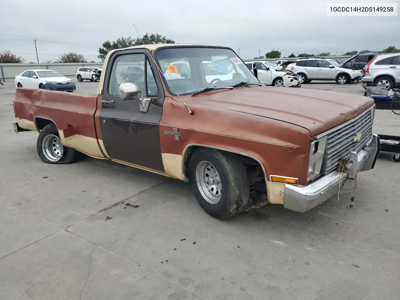 1983 Chevrolet C10 VIN: 1GCDC14H2DS149258 Lot: 69445064