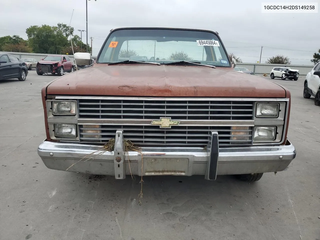 1983 Chevrolet C10 VIN: 1GCDC14H2DS149258 Lot: 69445064