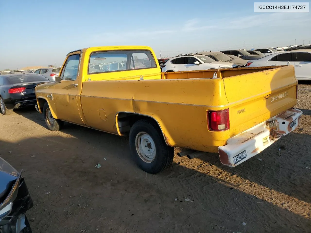 1984 Chevrolet C10 VIN: 1GCCC14H3EJ174737 Lot: 73749204