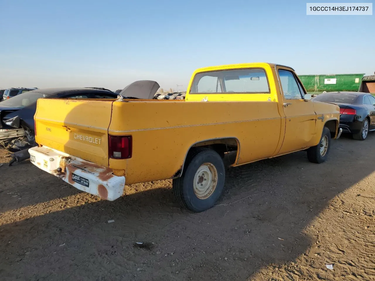 1984 Chevrolet C10 VIN: 1GCCC14H3EJ174737 Lot: 73749204