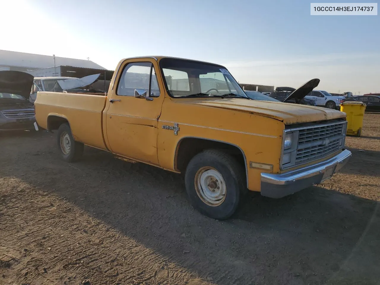 1984 Chevrolet C10 VIN: 1GCCC14H3EJ174737 Lot: 73749204