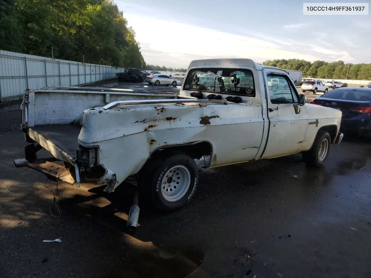 1GCCC14H9FF361937 1985 Chevrolet C10