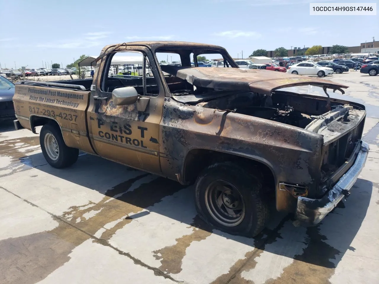 1986 Chevrolet C10 VIN: 1GCDC14H9GS147446 Lot: 61514964